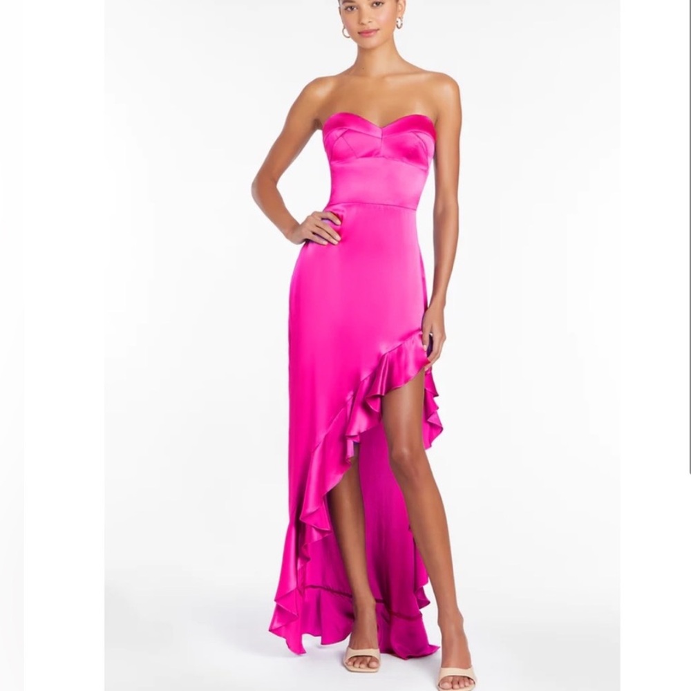 New Amanda Uprichard Amalia Silk Gown Dress size XS